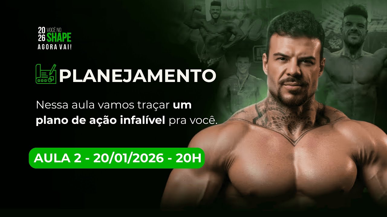 Você no Shape 2026 | PLANEJAMENTO