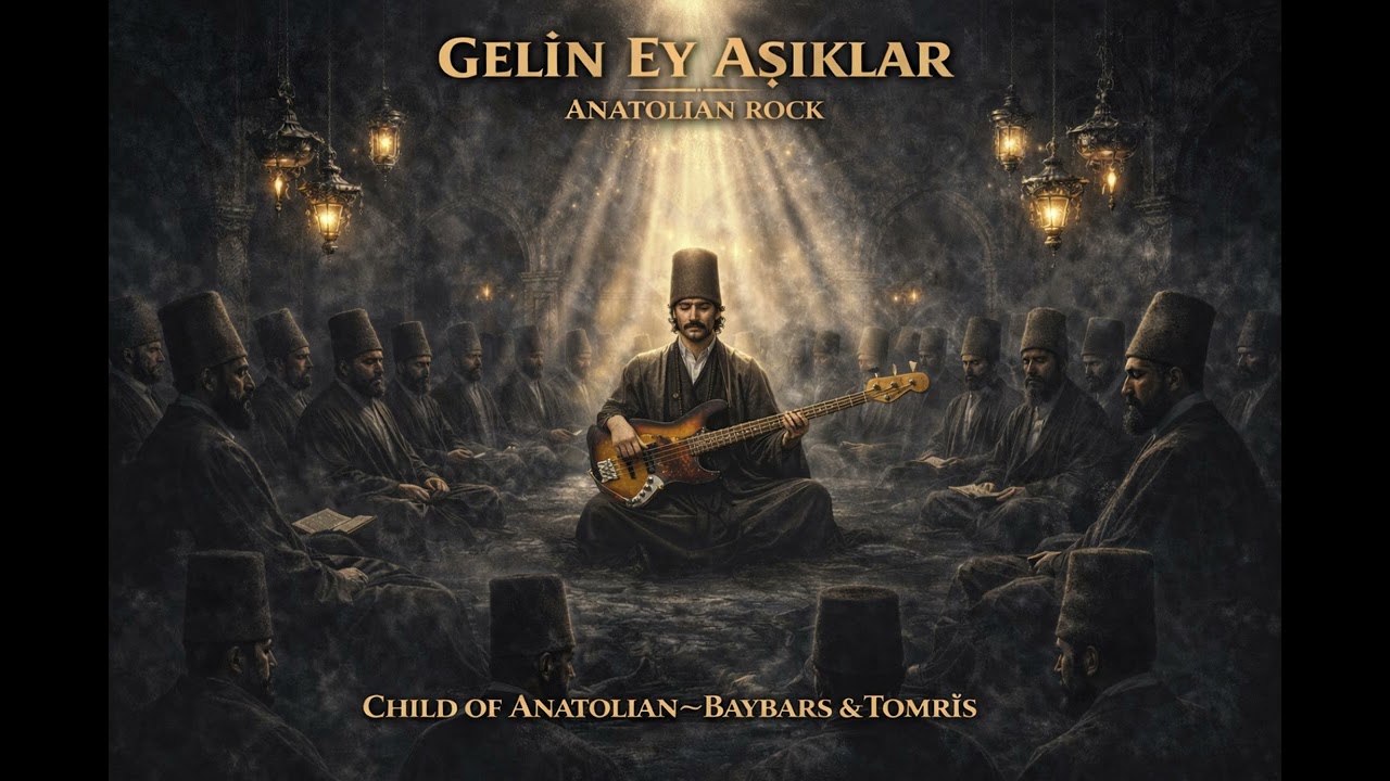 GELİN EY AŞIKLAR GELİN  I  1970's Psychedelic Anatolian Rock COVER BAYBARS