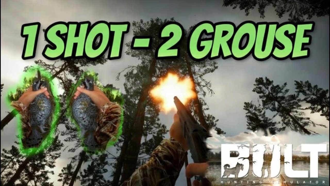BULT Hazel Grouse KILLS! I shot 2 Grouse with 1 shot & more (Raw Highlights) 🦆