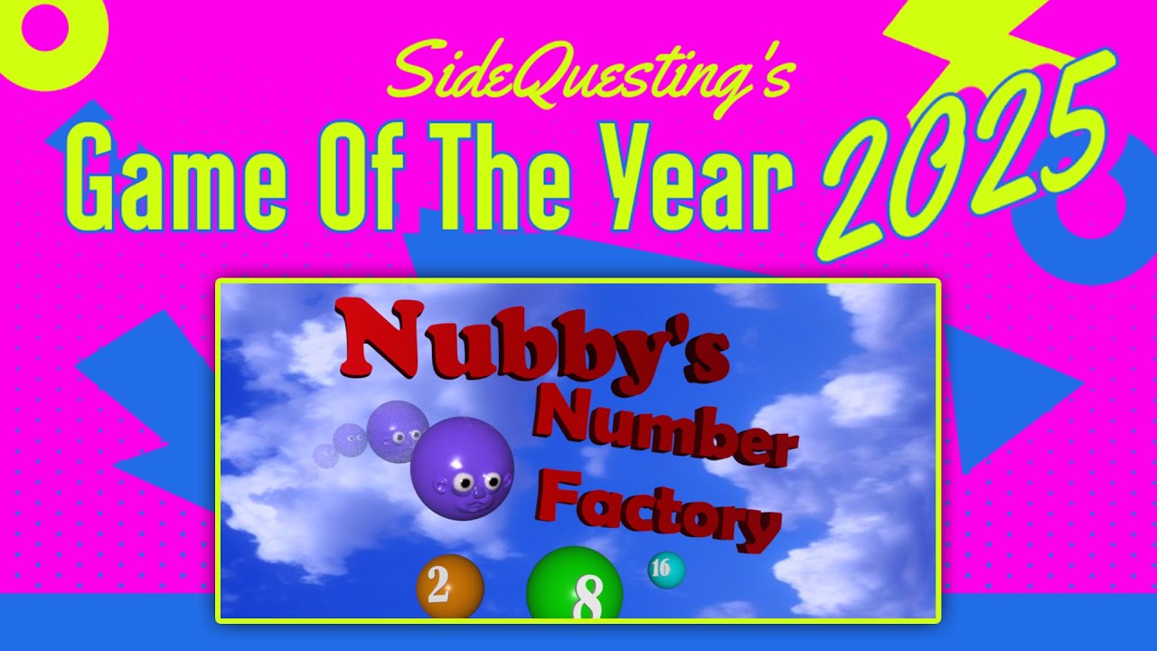 Игра года по версии SideQuesting: Nubby's Number Factory