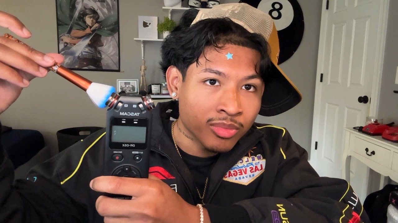 asmr for airpods 🎧 (tascam)