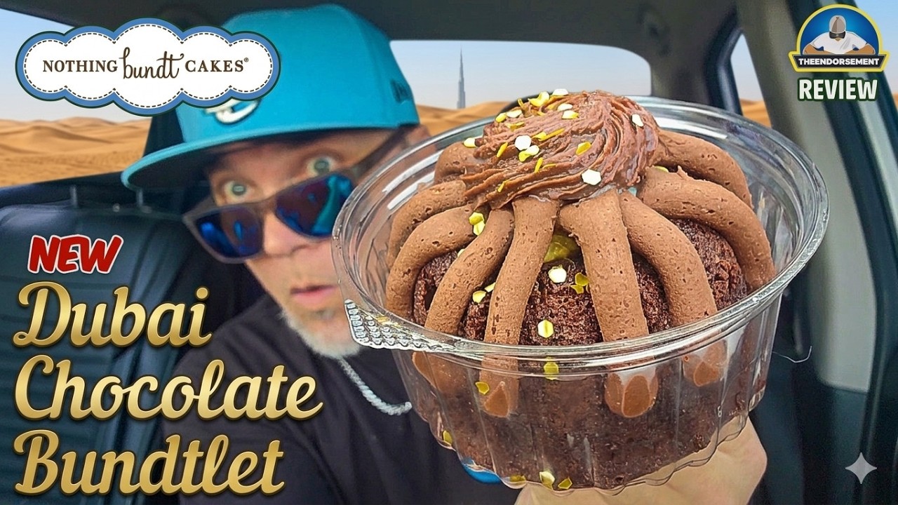 Nothing Bundt Cakes® Dubai Chocolate Review! | Is This Their BEST Flavor Ever? | theendorsement