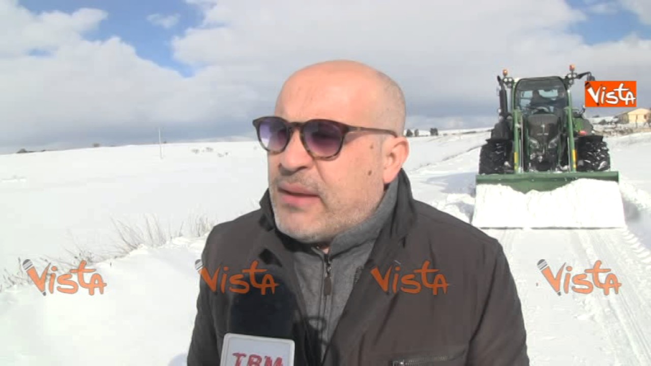 Bufera di neve, il sindaco di Altamura: 