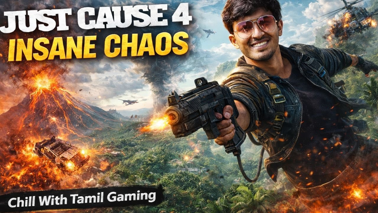 JUST CAUSE 4 LIVE Tamil 🔥 Open World Madness  NO COMMENTERY