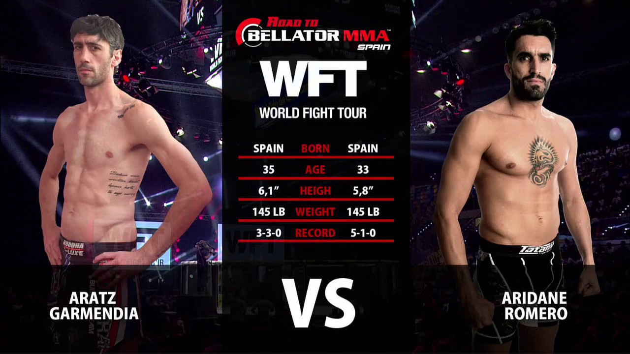 WFT 7 ROAD TO BELLATOR  Aratz Garmendia Vs Aridane Romero