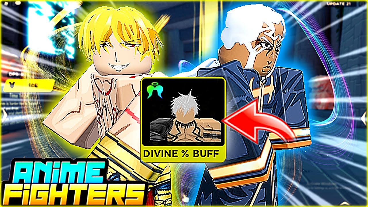 My NEW SHINY DIVINE Gilgamesh In Anime Fighters! SECRET/DIVINE CHANCE % Buff! | Roblox