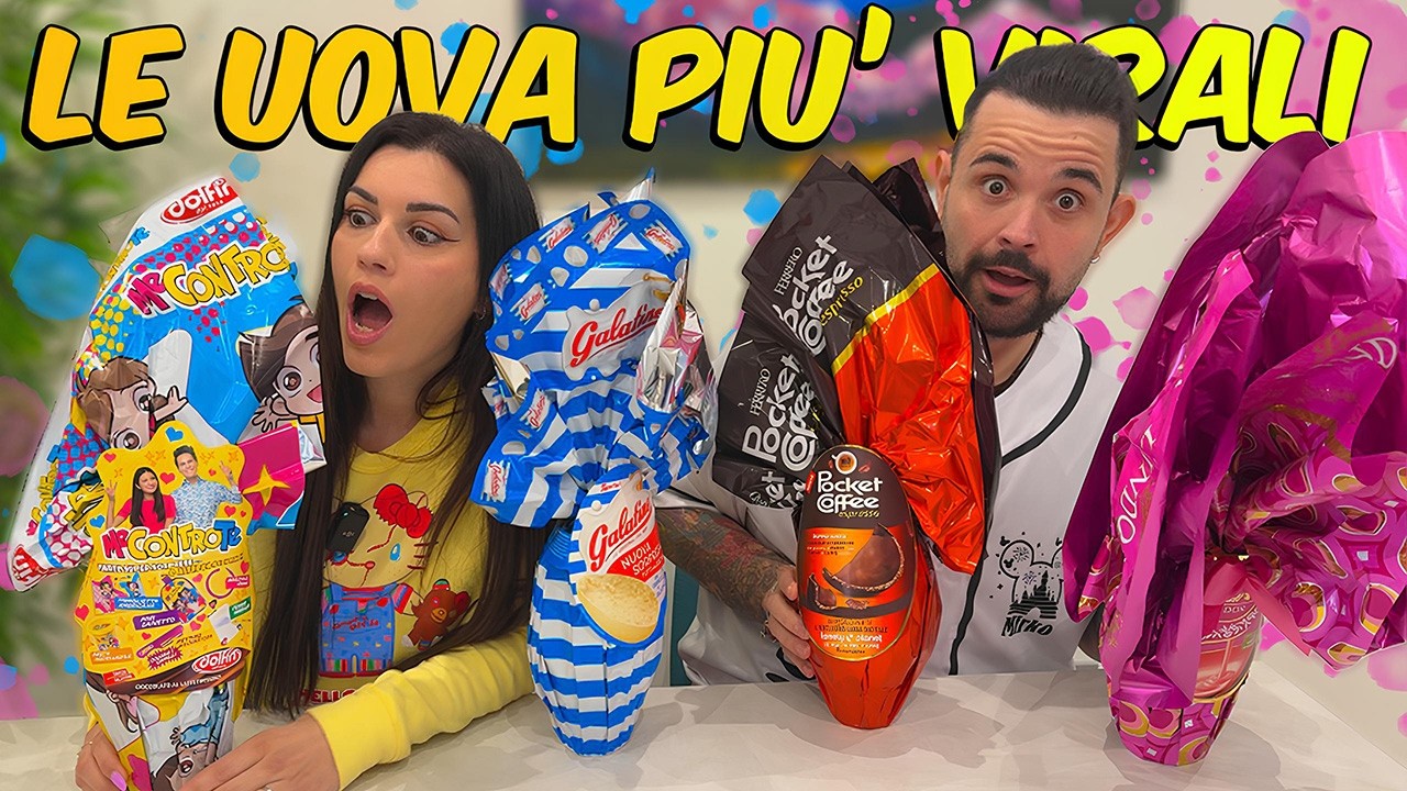 le uova di Pasqua più virali del 2025 - PROVIAMOLE!