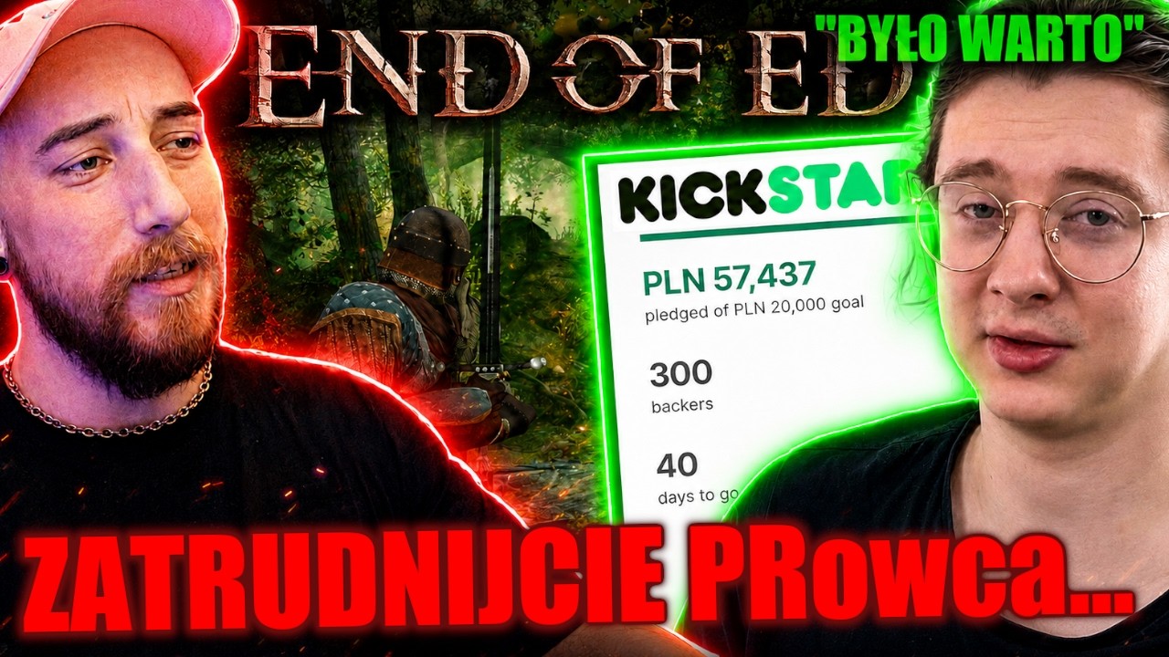 ABSURDALNE oświadczenie tw&oacute;rcy End of Eden...