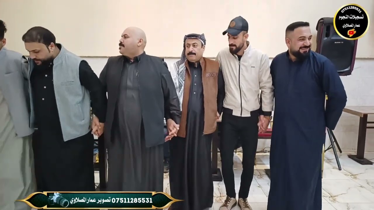 الفنان احمد اللهيبي دبكه المايسترو غازي السبعاوي عمار المصلاوي07511285531 