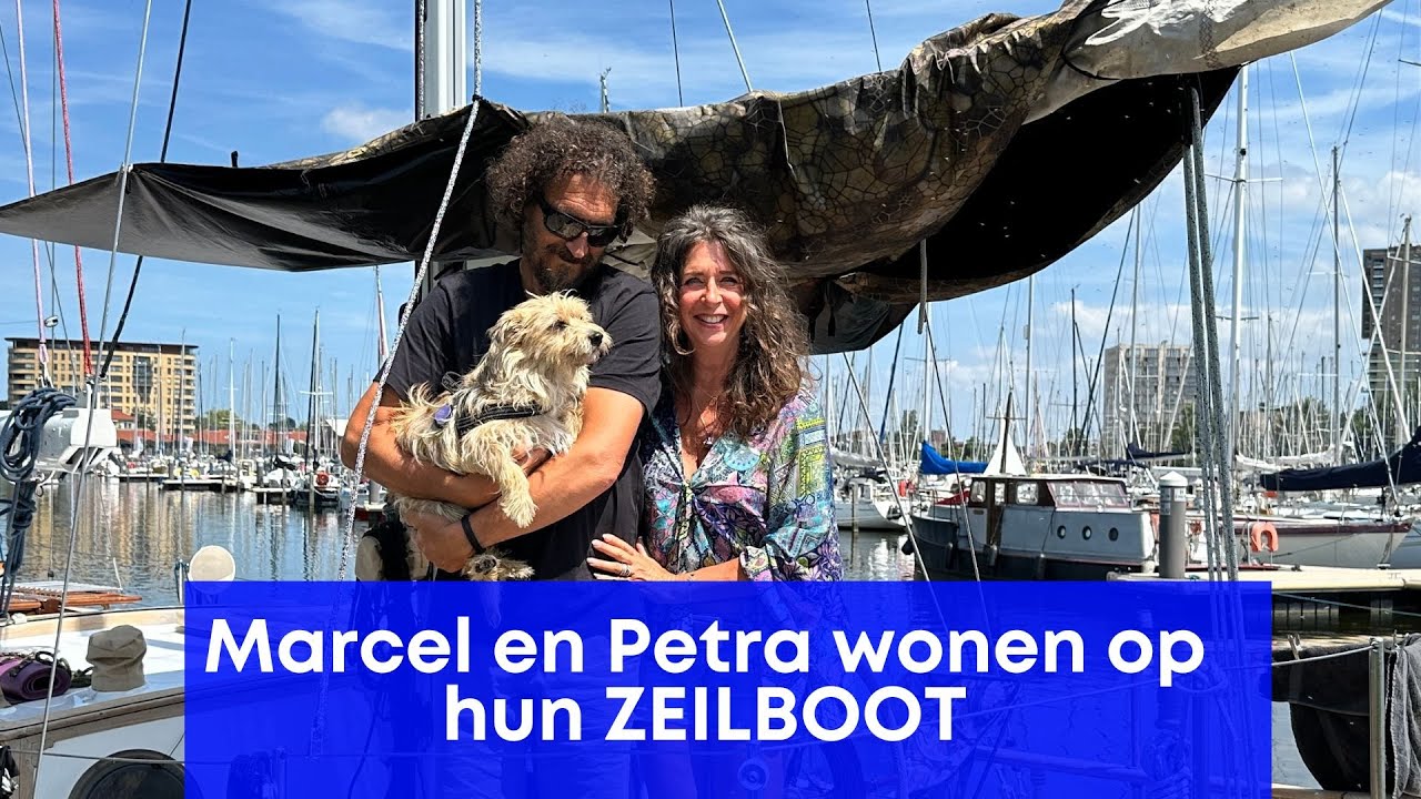 Petra en Marcel wonen op hun zeilboot
