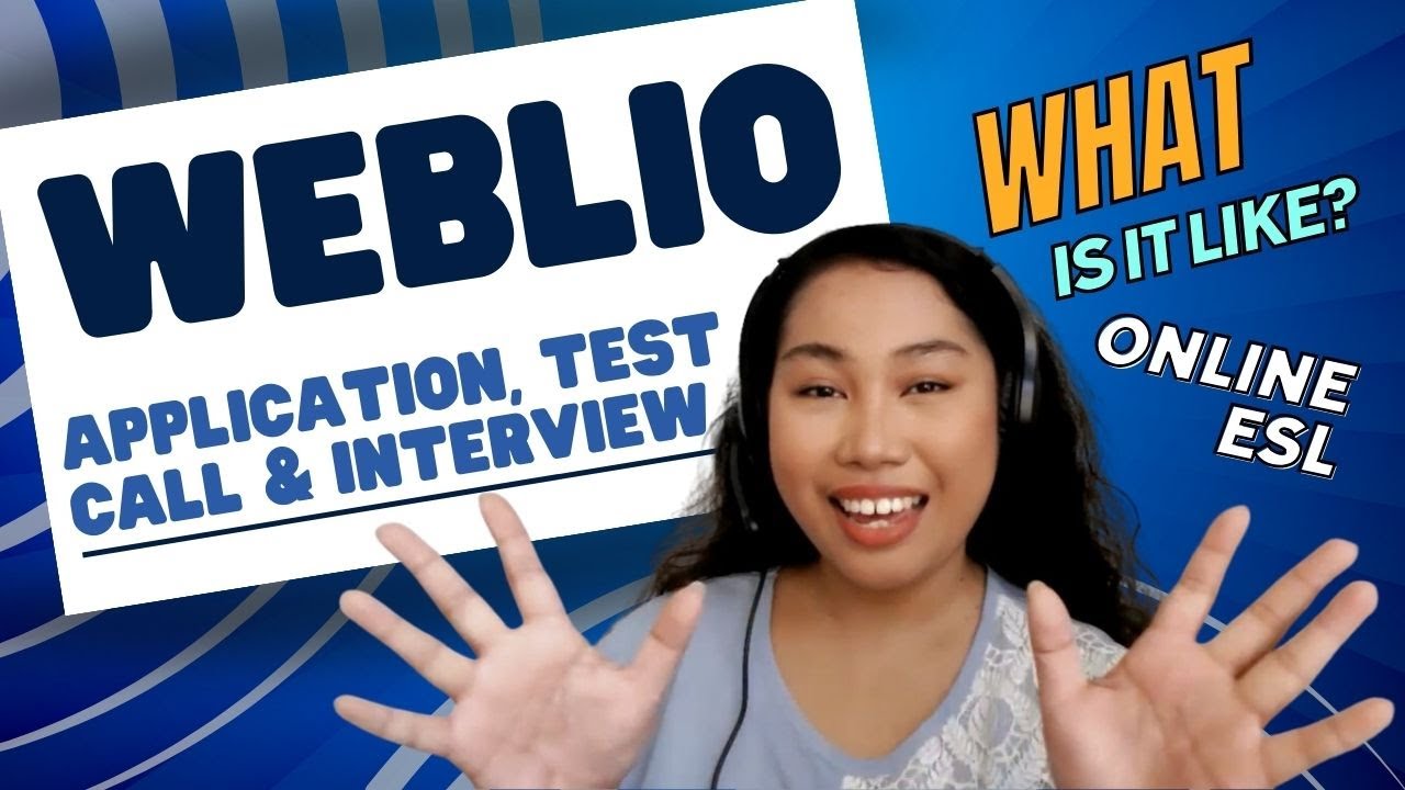 Weblio Application, Test Call & Interview (Honest Review & Experience)