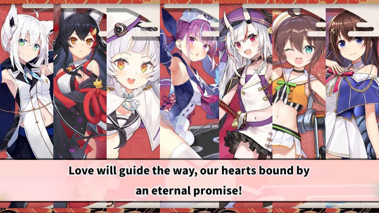 Azur Lane - Oathing all hololive Units