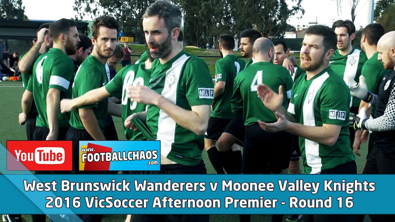 2016 VicSoccer Rd 16 - West Brunswick Wanderers v Moonee Valley Knights