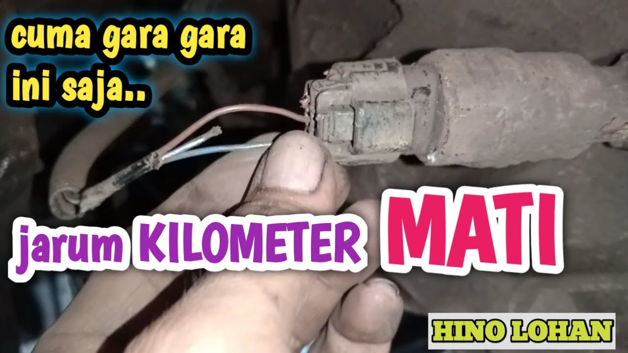 Penyebab dan cara mengatasi JARUM KILOMETER mati || HINO LOHAN