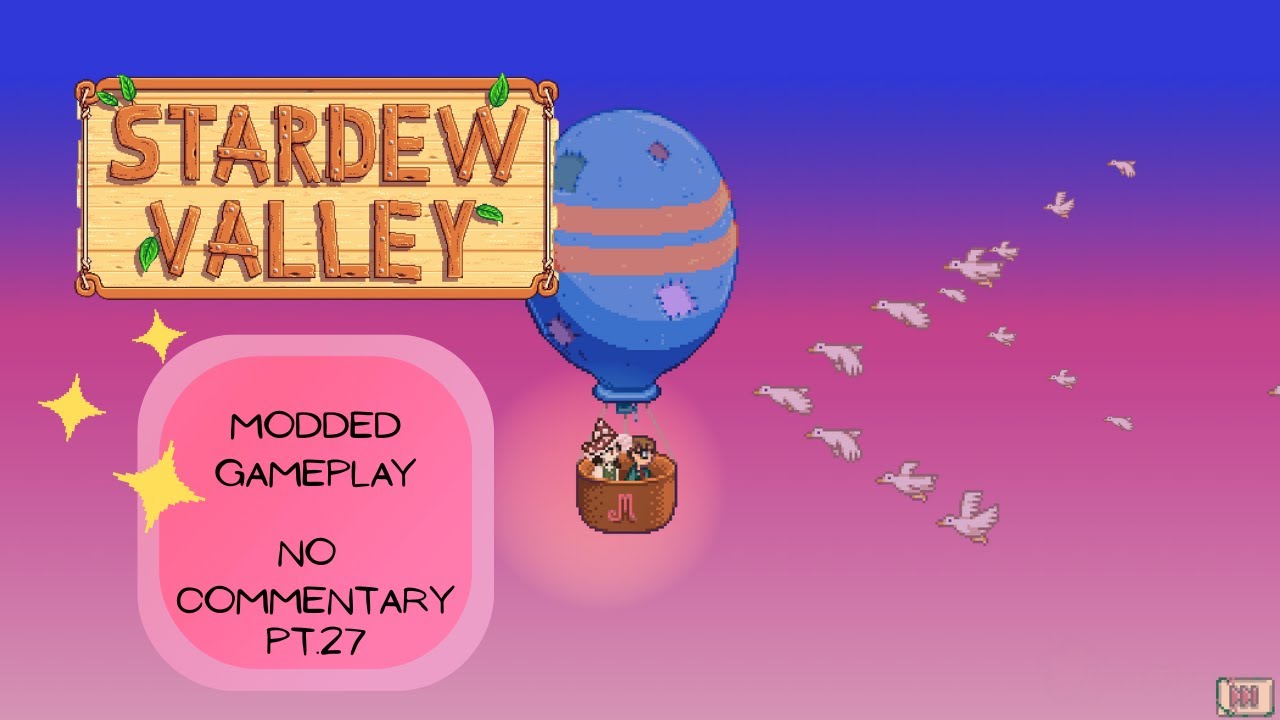 Cozy Modded Stardew Valley Gameplay To Relax/Chill/Study To! (NO COMMENTARY) | Winter Year 1 | Pt.27