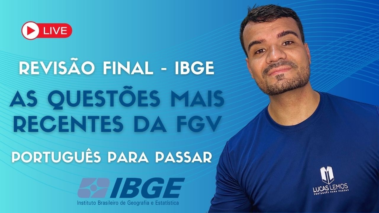 IBGE | REVISÃO FINAL de PORTUGUÊS | QUESTÕES 2026