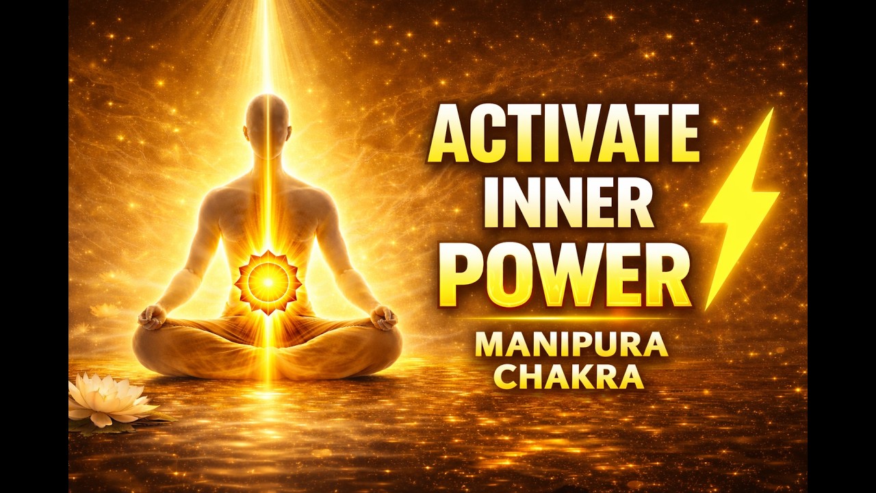 Unlock Confidence & Strength 💛 Solar Plexus Chakra Meditation |  Kundalini third charka