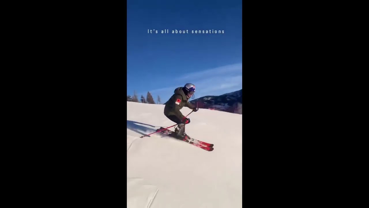 WORLD CUP SKI RACERS FREE SKIING # 27
