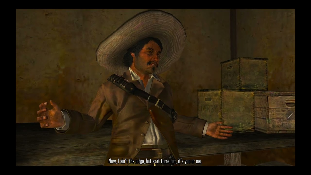 Javier cut scene rdr1