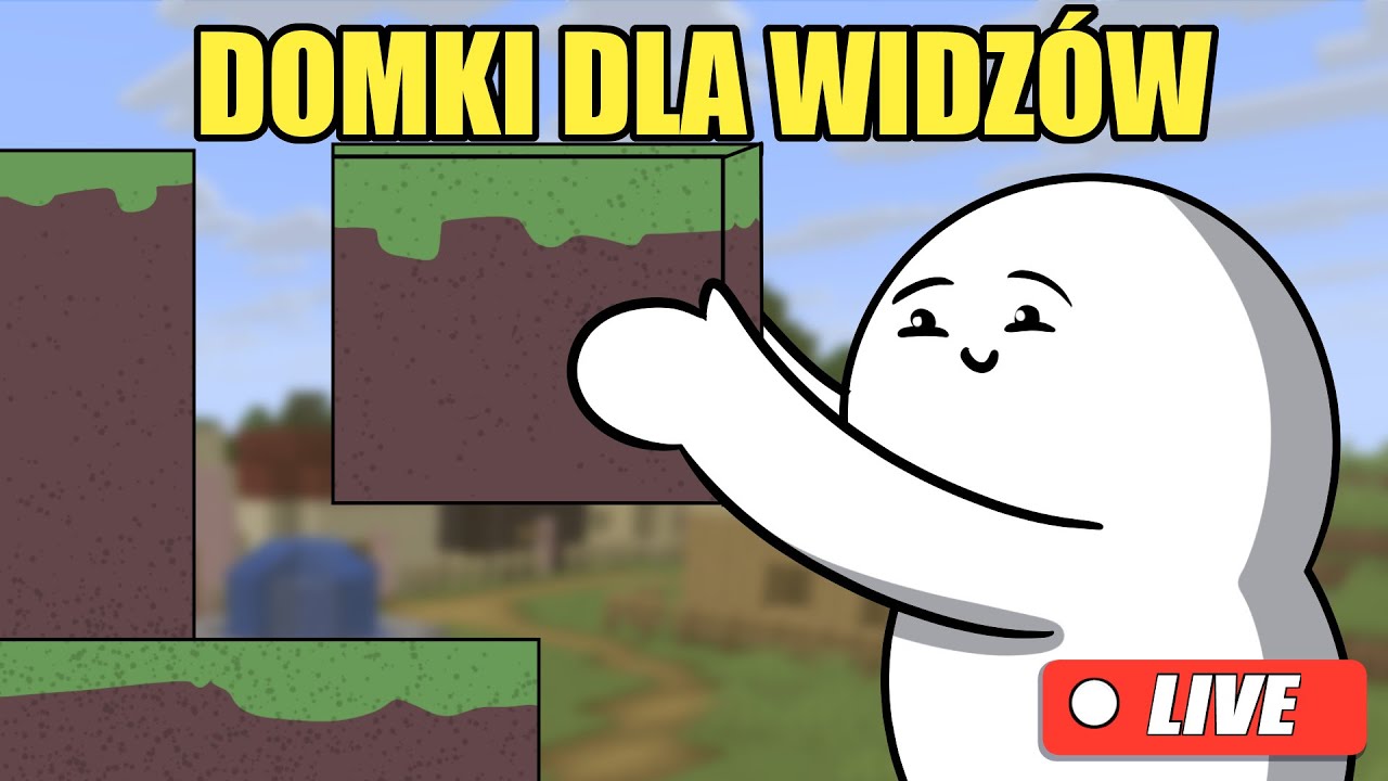 Minecraftowy Piąteczek- Domki dla widzów!