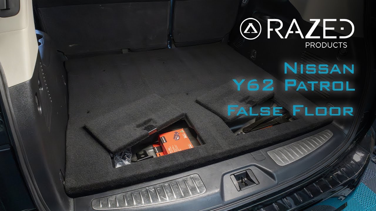 Nissan Patrol Y62 False Floor Installation
