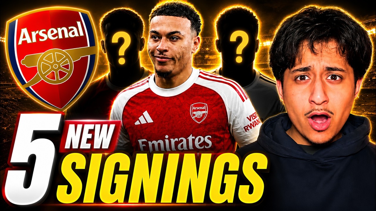 Arsenal Want To Sign 5+ NEW Players This Summer...