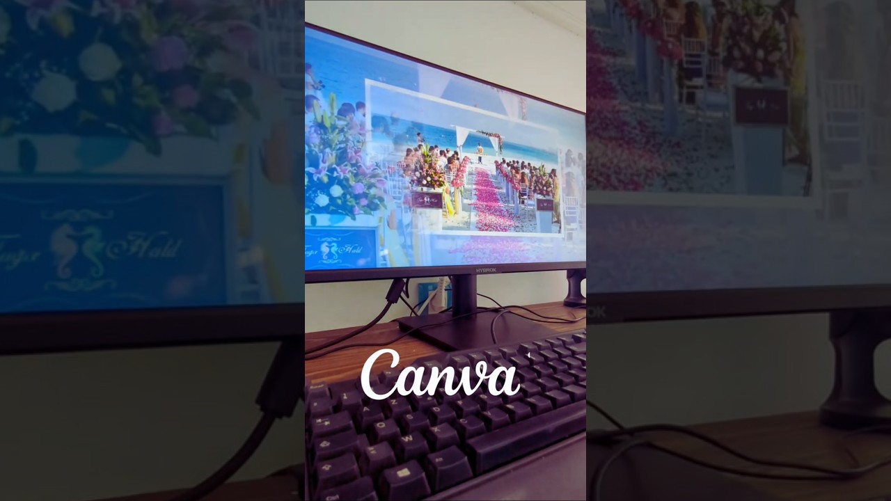 Make a Professional Slideshow Video in Canva  #canva
