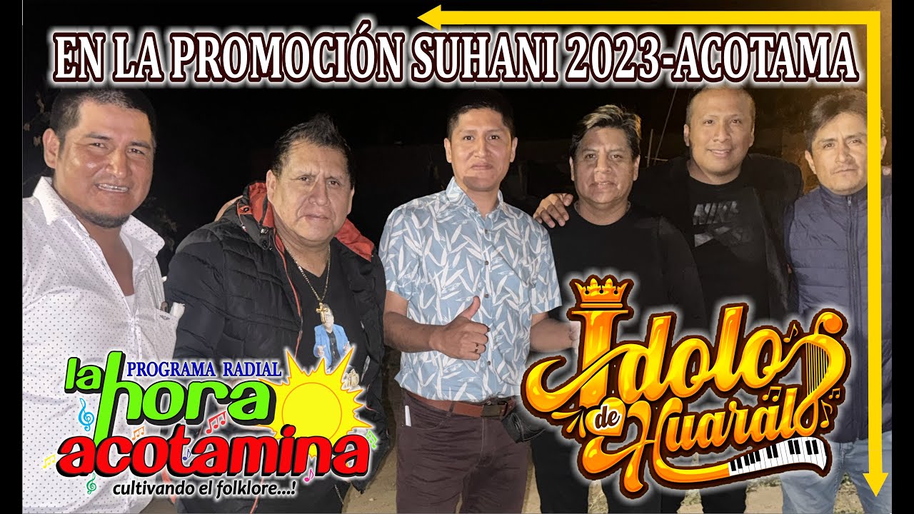 LOS IDOLOS DE HUARAL-VIVO POR TI ♫ CORTA VENAS ♫ VIVIANA / LA HORA ACOTAMINA™✔