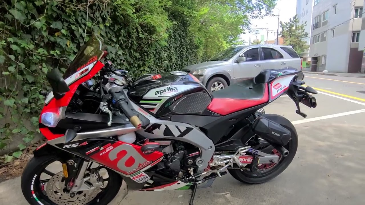 rs4 125 blackwidow exhaust