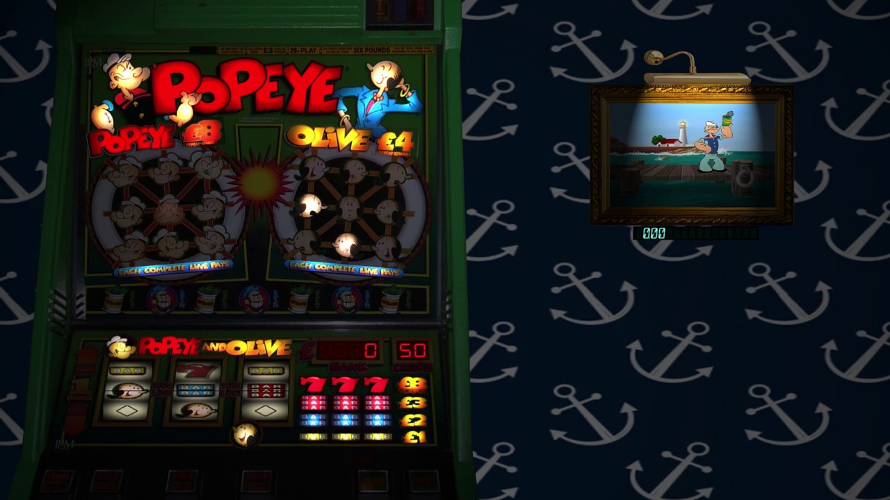 Popeye and Olive   &pound;8 Jackpot   JPM