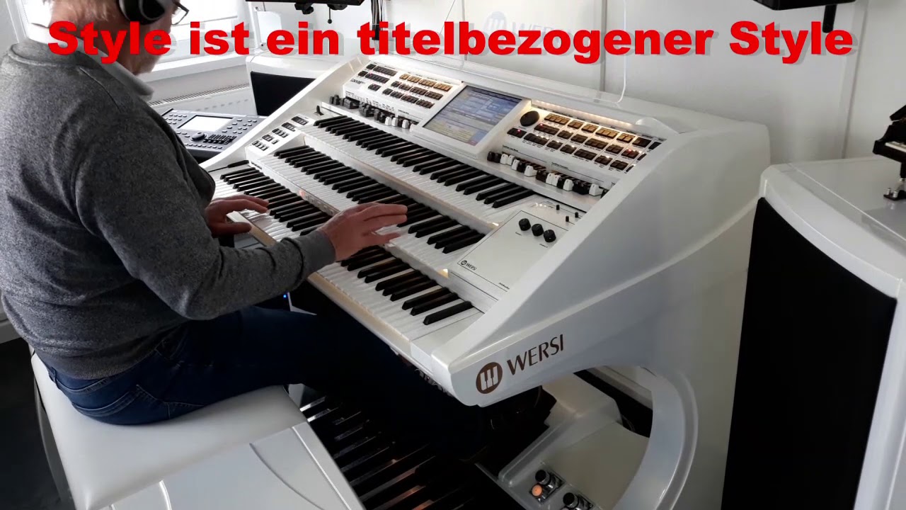 Cover Dich erkenn ich - Bata Illic - gespielt an der Wersi Orgel Louvre GS1000