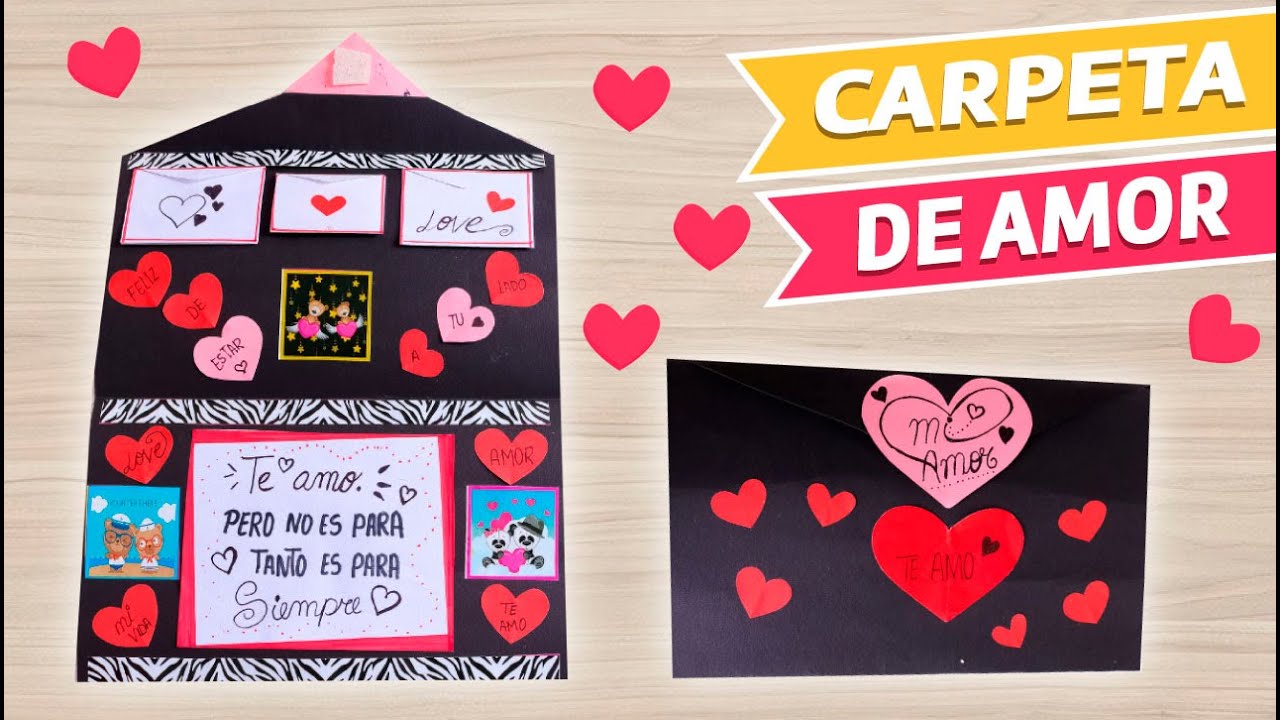 CARTA DE AMOR PARA MI NOVIO💖/ CARPETA DE AMOR💑/ TARJETA DE AMOR💌