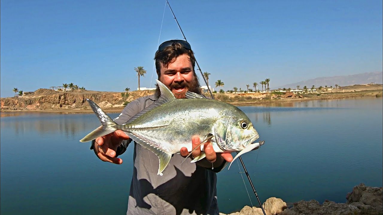 Fishing a Desert estuary | Light tackle fishing | Estuary GT's
