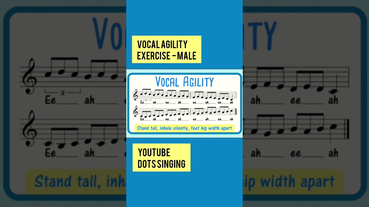 How to Find Head Voice Vocal Exercise - Glow Glow  - Male 