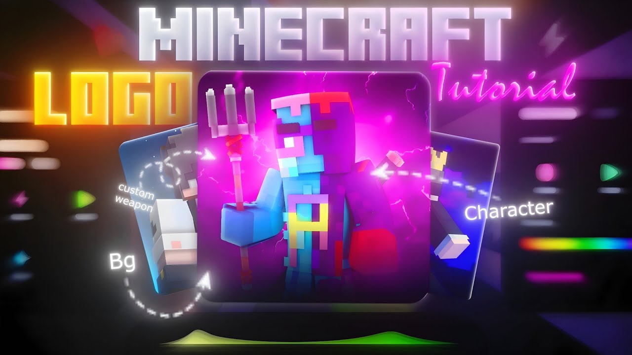 Minecraft Logo Tutorial 🔥 Make Professional Logo in Just 5min!! (Easy)