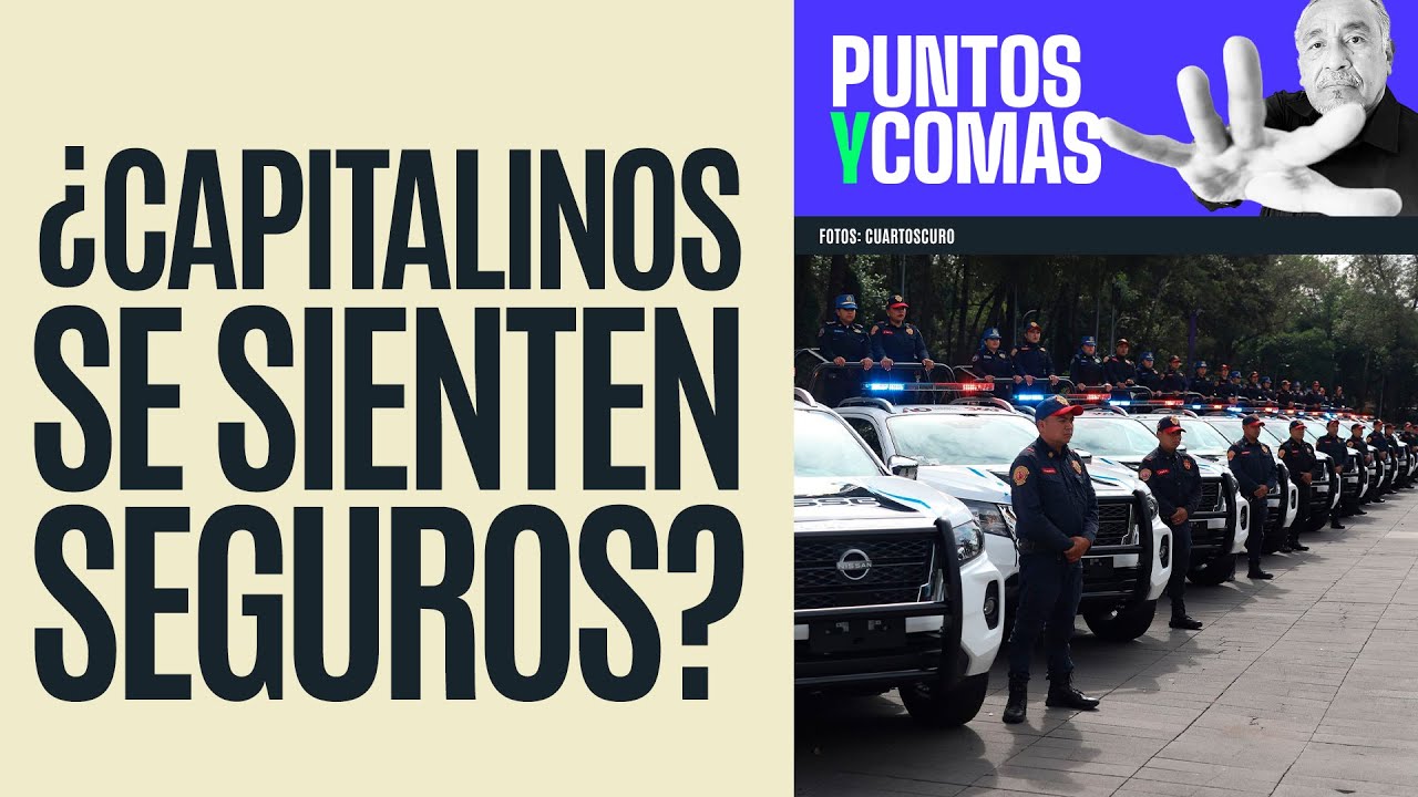#PuntosYComas &not; Crece percepci&oacute;n de inseguridad en Ciudad de M&eacute;xico