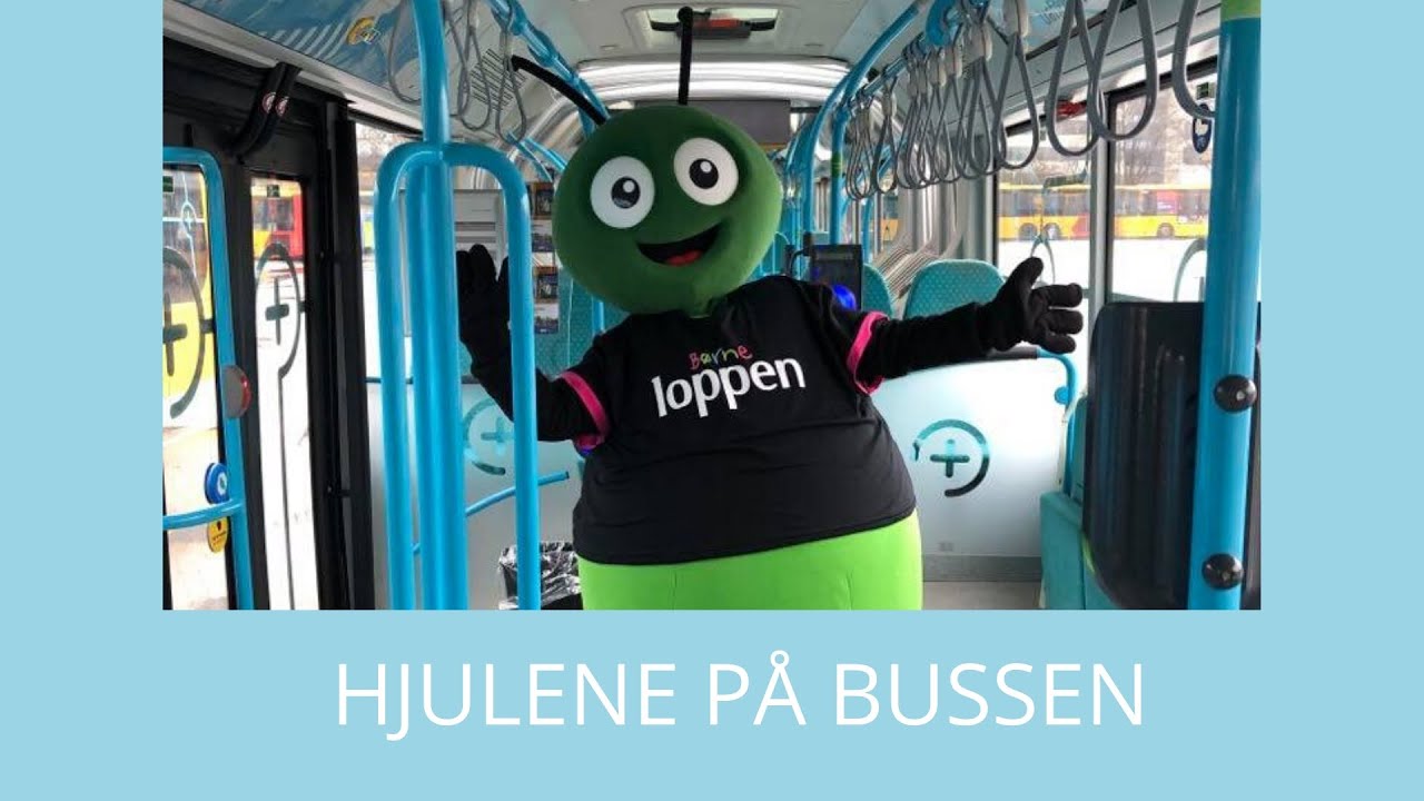 Hjulene på bussen - børnesange med fagter