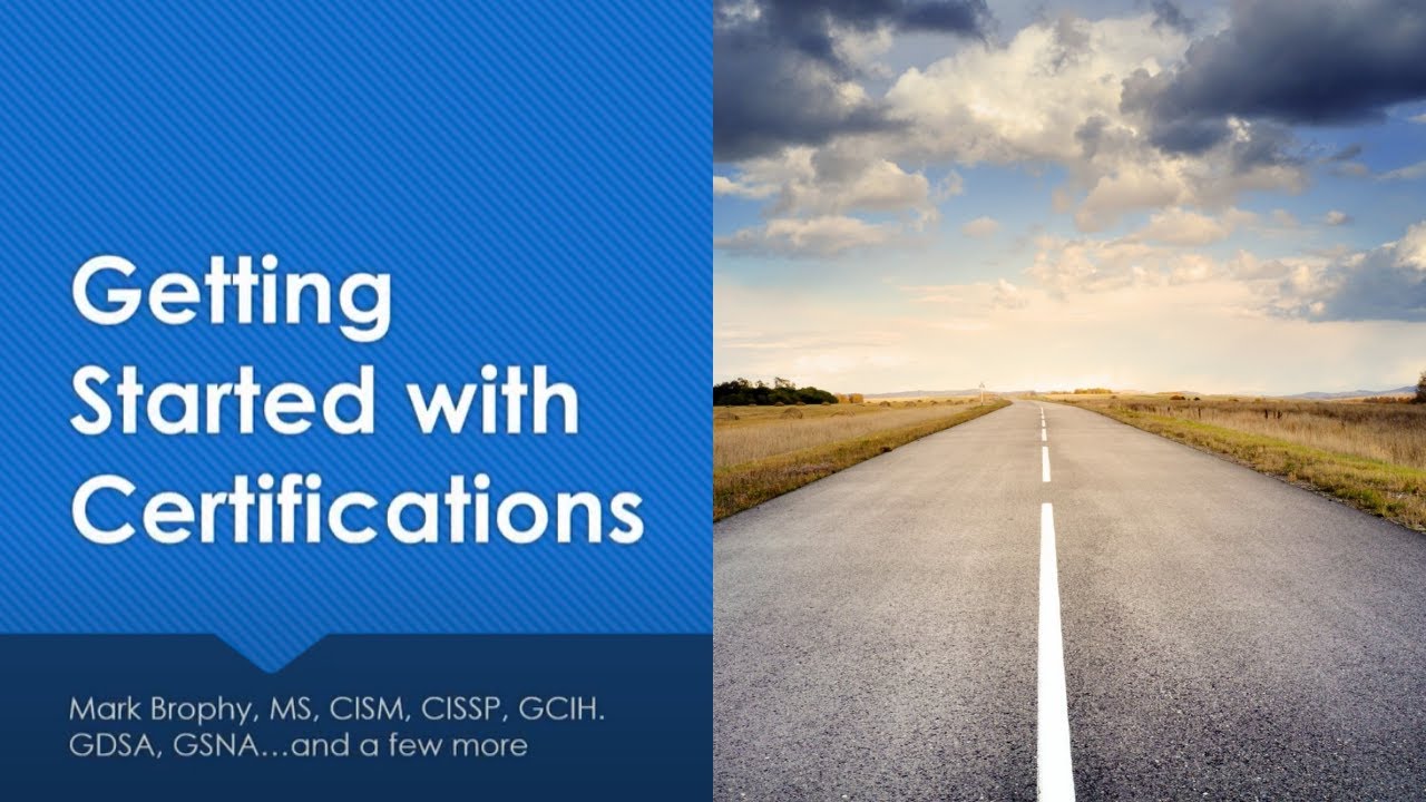 Intro to Certifications
