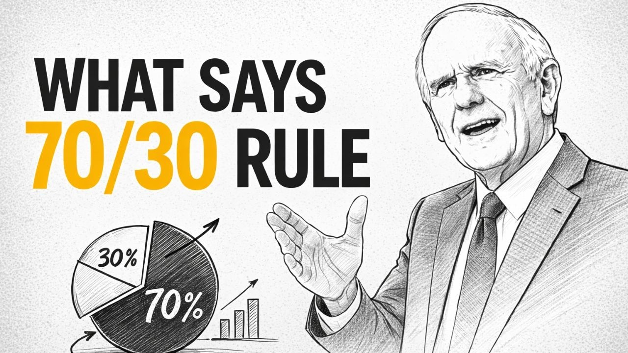 The 70/30 Rule Explained | Jim Rohn's Golden words