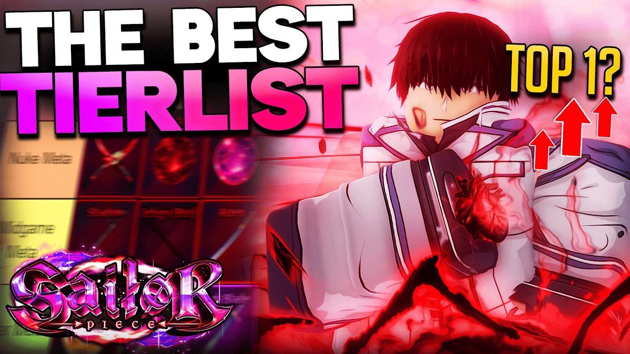 Sailor Piece | THE BEST TIERLIST! #sailorpiece