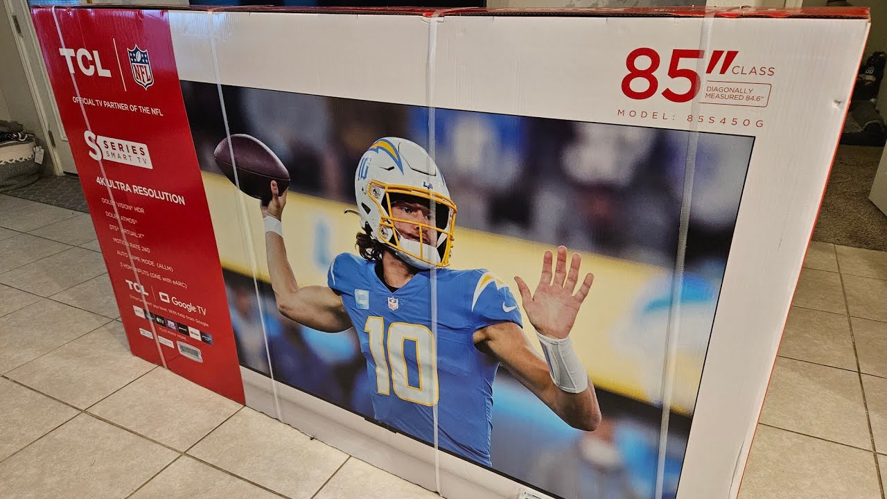 TCL &mdash; 85-дюймовый телевизор S-класса S4 4K UHD HDR LED Smart TV с Google TV за 749 долларов 😃