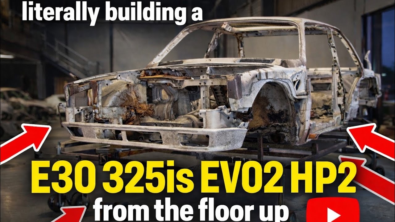 Полная реконструкция автомобиля E30 325is EVO2 HP — началась замена пола и масштабная операция.