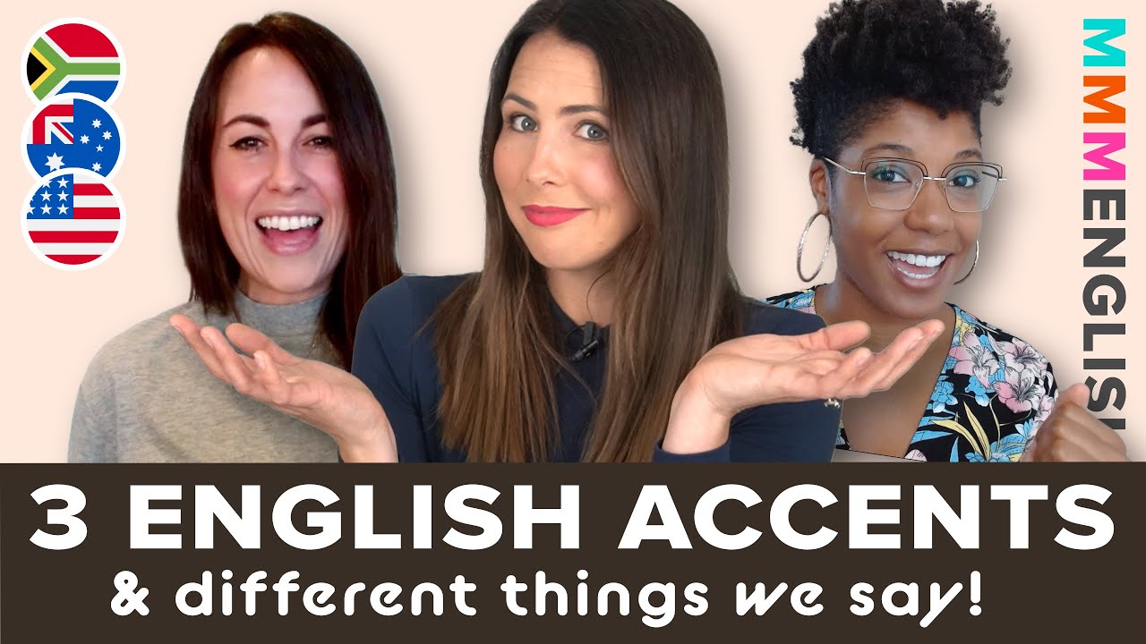 Один язык, разные акценты | SA 🇿🇦 US 🇺🇸 & AUS 🇦🇺 English