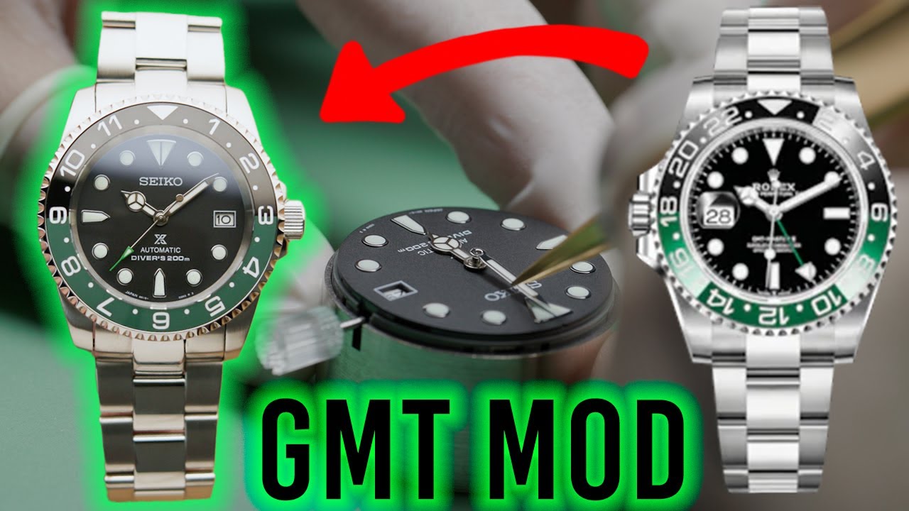 Сборка кастомной модели Seiko 