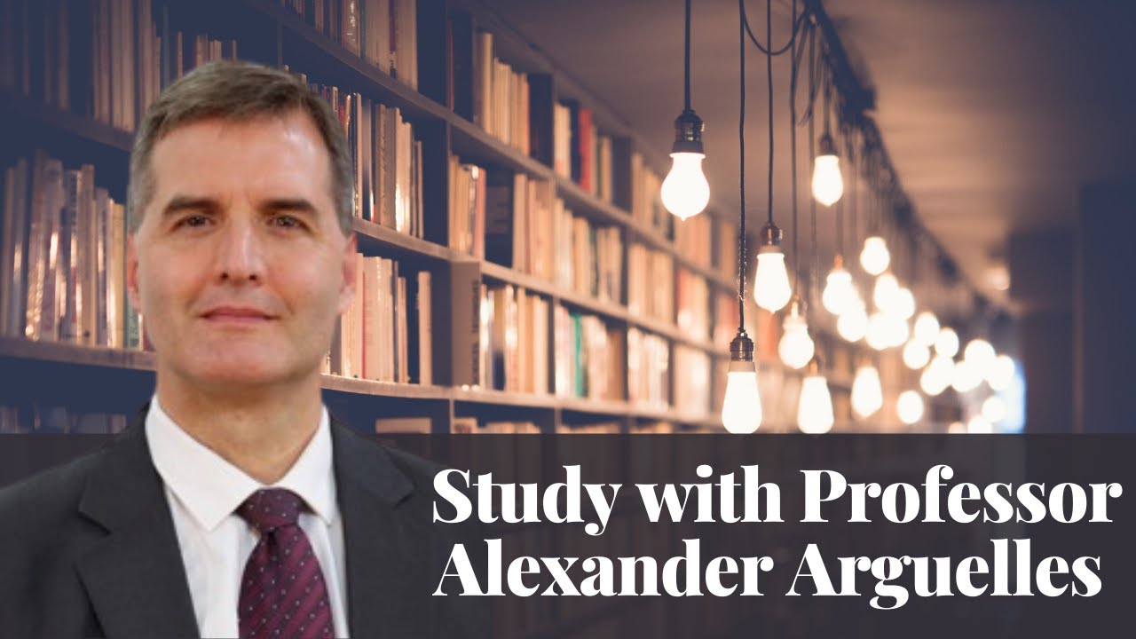 Study with Professor @Alexander Arguelles