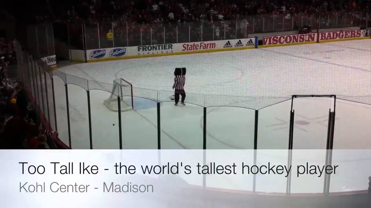 Too Tall Ike - The World's Tallest Hockey Player