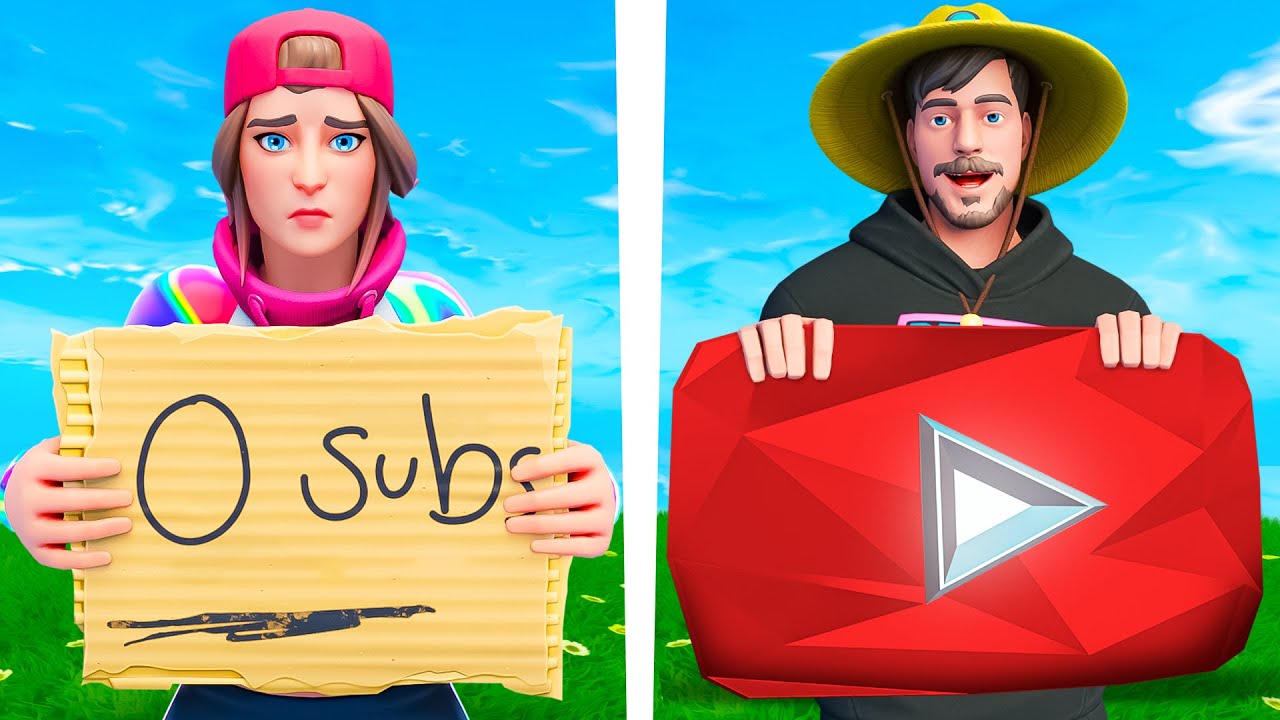 Becoming FAMOUS in Fortnite!