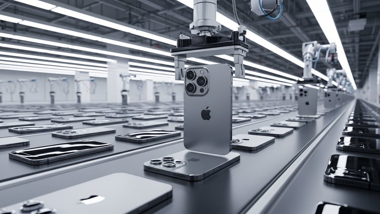 Millions of iPhones Made Like THIS Every Day — Inside the Factory 😱
