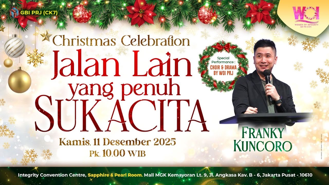 TUHAN SANGGUP MEMBUKA JALAN YANG LAIN - Franky Kuncoro - WOI GBI PRJ 11 Desember 2025