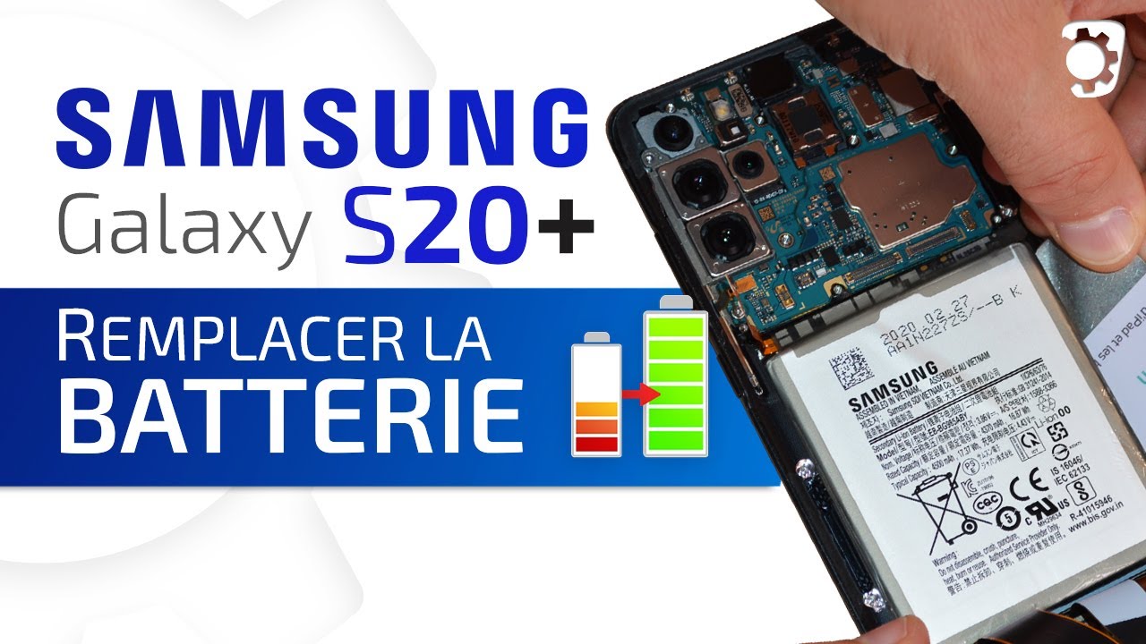 Comment changer la batterie du Samsung S20+ : TUTO Brico-Phone